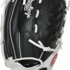 12.5 Inch Rawlings Shut Out RSO125BW Womens Fastpitch Softball Glove
