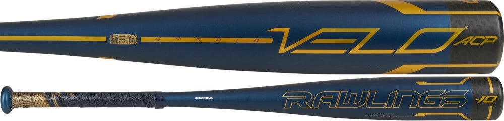 2022 Rawlings Velo ACP USSSA Balanced Baseball Bat (-10oz) UT1V10 1 2022 Rawlings Velo ACP USSSA Balanced Baseball Bat (-10oz) UT1V10