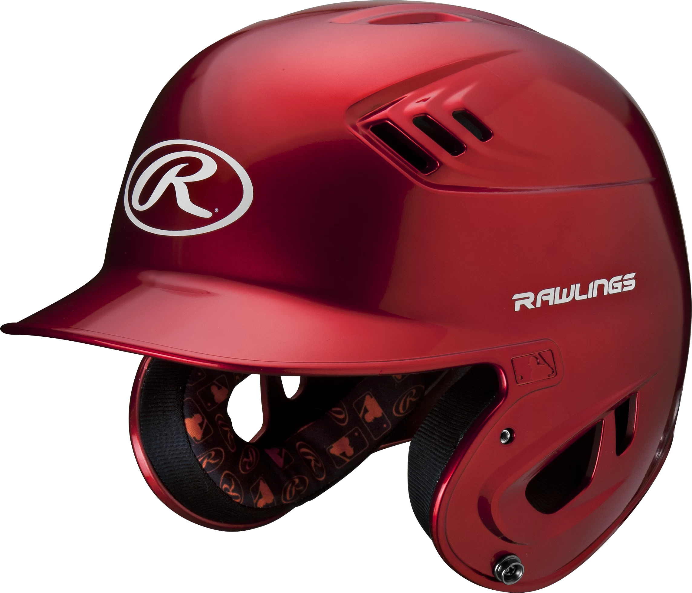 Rawlings Metallic Batting Helmet R16 6 Rawlings Metallic Batting Helmet R16 - Image 6