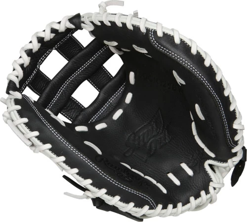 32.5 Inch Rawlings Shut Out RSOCM325BW Womens Fastpitch Softball Catcher Mitt 2 32.5 Inch Rawlings Shut Out RSOCM325BW Womens Fastpitch Softball Catcher Mitt - Image 2