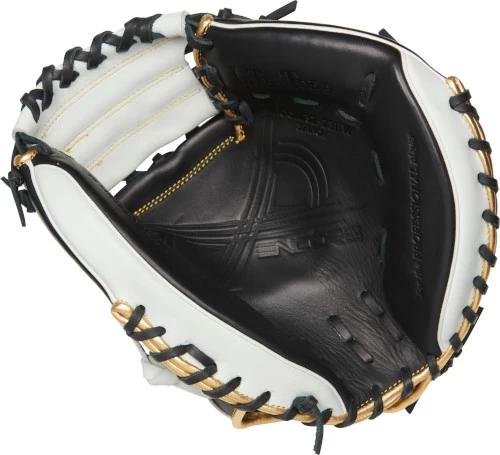 32 Inch Rawlings Encore ECCM32-23BW Adult Baseball Catcher Mitt 2 32 Inch Rawlings Encore ECCM32-23BW Adult Baseball Catcher Mitt - Image 2