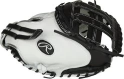 33 Inch Rawlings Liberty Advanced Color Series RLACM33FPBP Women's White/Black/Platinum Fastpitch Softball Catcher Mitt -Rawlings Shop 33 inch rawlings liberty advanced color series rlacm33fpbp women s white black platinum fastpitch softball catcher mitt 21