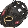 33 Inch Rawlings Shut Out RSOCM33BCC Womens Fastpitch Softball Catcher Mitt