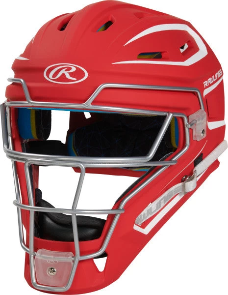 Rawlings Adult SR Hockey-Style Catcher's Helmet CHMACH 1 Rawlings Adult SR Hockey-Style Catcher's Helmet CHMACH