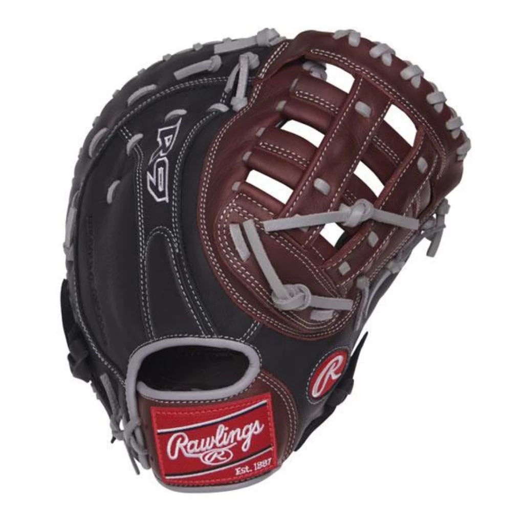 Rawlings R9 Baseball 12.5" First Base R9FM18BSG 1 Rawlings R9 Baseball 12.5" First Base R9FM18BSG
