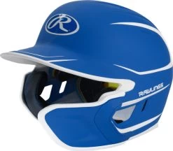 Rawlings Mach Matte 2-Tone Helmet W/Extender Right-Hand Batter