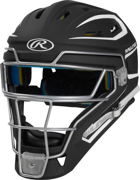Rawlings Adult SR Hockey-Style Catcher's Helmet CHMACH 4 Rawlings Adult SR Hockey-Style Catcher's Helmet CHMACH - Image 4
