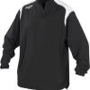 Rawlings Apparel FORCEJ Adult Quarter-Zip Long Sleeve Jacket