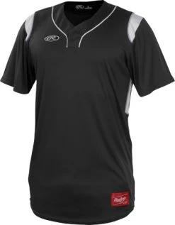 Rawlings Apparel HBJ Adult Hidden Button Placket Jersey