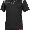 Rawlings Apparel YHBJ Youth Hidden Button Placket Jersey