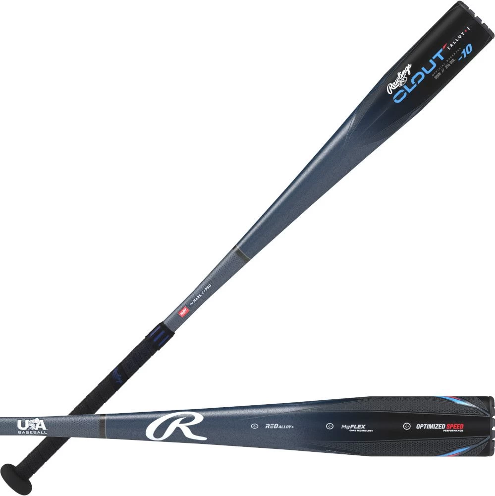 2023 Rawlings Clout USA Balanced Baseball Bat (-10oz) RUS3C10 1 2023 Rawlings Clout USA Balanced Baseball Bat (-10oz) RUS3C10