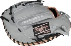 33 Inch Rawlings Heart Of The Hide Women's Fastpitch Softball Catcher's Mitt PROCM33FP-24G -Rawlings Shop rawlings heart of the hide 33 inch womens fastpitch softball catchers mitt procm33fp24g 13