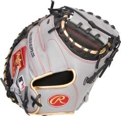 33 Inch Rawlings Heart Of The Hide R2G Adult Catcher Baseball Mitt PRORCM33-23BGS