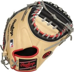 33 Inch Rawlings Heart Of The Hide R2G Contour Fit Adult Baseball Catcher's Mitt PRORCM33UC