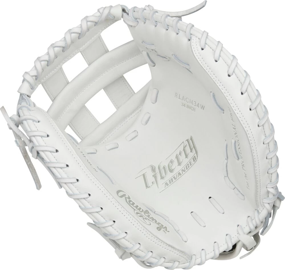 34 Inch Rawlings Liberty Advanced Women's Fastpitch Softball Catcher's Mitt RLACM34W 2 34 Inch Rawlings Liberty Advanced Women's Fastpitch Softball Catcher's Mitt RLACM34W - Image 2