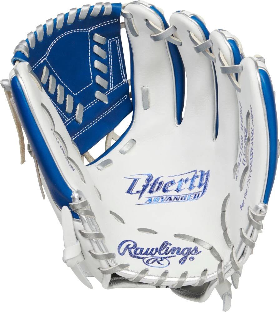 11.75 Inch Rawlings Liberty Advanced Color Series 4.0 Women's Fastpitch Softball Glove RLA715SB-31WRP 2 11.75 Inch Rawlings Liberty Advanced Color Series 4.0 Women's Fastpitch Softball Glove RLA715SB-31WRP - Image 2