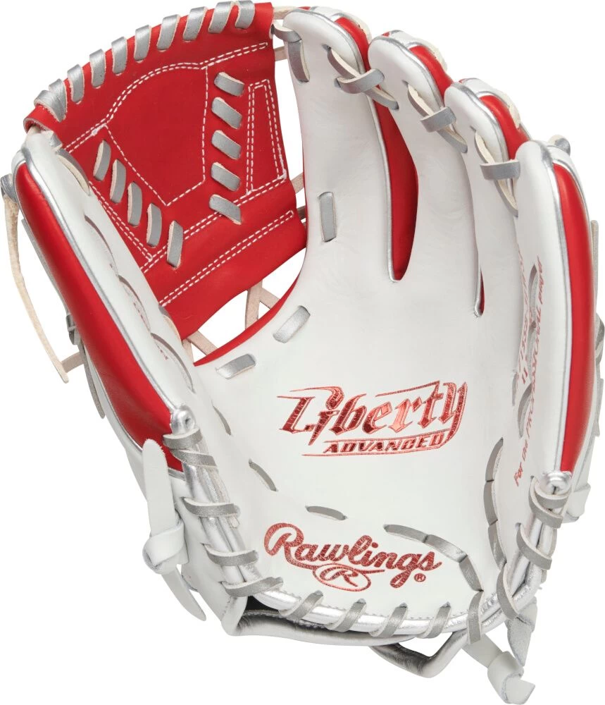 11.75 Inch Rawlings Liberty Advanced Color Series 4.0 Women's Fastpitch Softball Glove RLA715SB-31WSP 2 11.75 Inch Rawlings Liberty Advanced Color Series 4.0 Women's Fastpitch Softball Glove RLA715SB-31WSP - Image 2