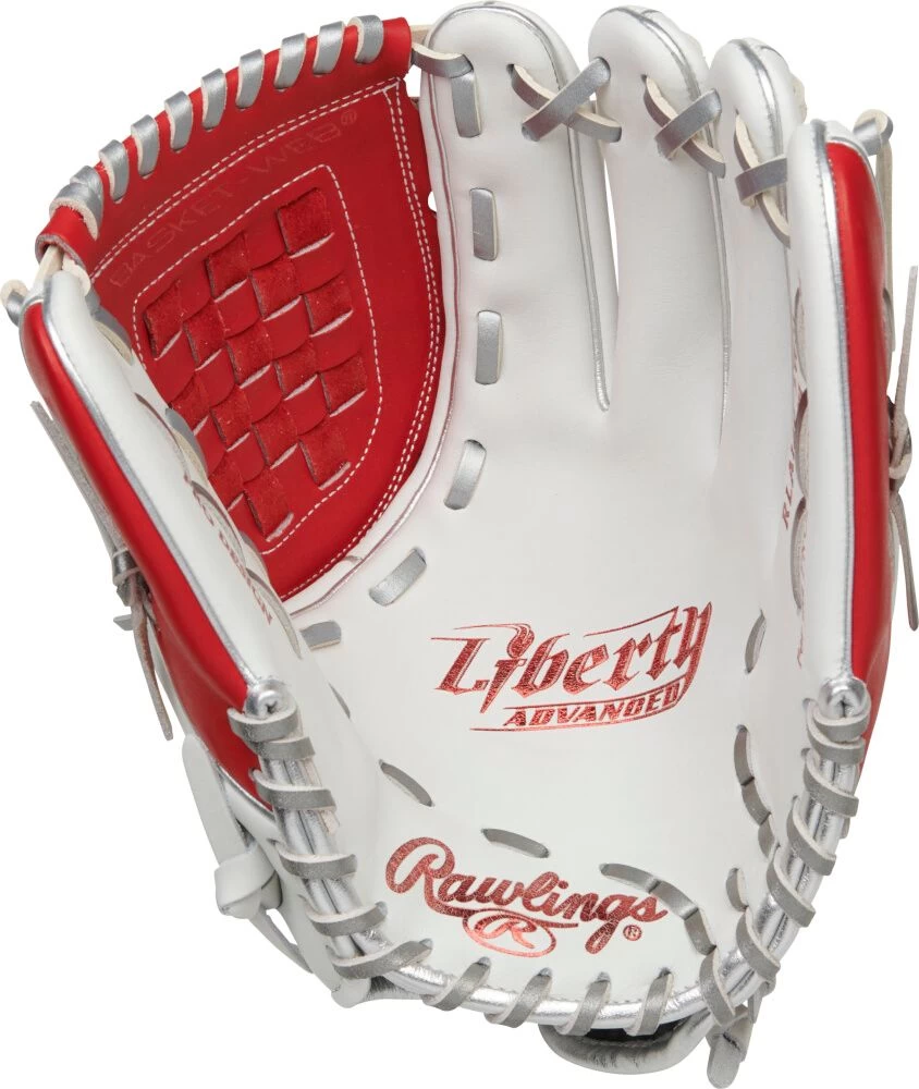 12 Inch Rawlings Liberty Advanced Color Series 4.0 Women's Fastpitch Softball Glove RLA120-3WSP 2 12 Inch Rawlings Liberty Advanced Color Series 4.0 Women's Fastpitch Softball Glove RLA120-3WSP - Image 2