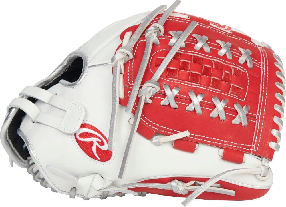 12.5 Inch Rawlings Liberty Advanced Color Series 4.0 Women's Fastpitch Softball Glove RLA125-18WSP 4 12.5 Inch Rawlings Liberty Advanced Color Series 4.0 Women's Fastpitch Softball Glove RLA125-18WSP - Image 4
