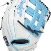 12.75 Inch Rawlings Liberty Advanced Color Series 4.0 Women's Fastpitch Softball Outfield Glove RLA1275SB-6WCBN