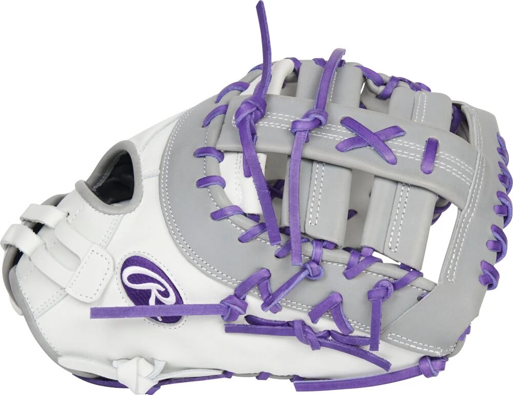 13 Inch Rawlings Liberty Advanced Color Series 4.0 Women's Fastpitch Softball Firstbase Mitt RLADCTSBWPG 4 13 Inch Rawlings Liberty Advanced Color Series 4.0 Women's Fastpitch Softball Firstbase Mitt RLADCTSBWPG - Image 4