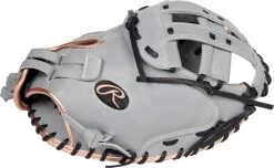 34 Inch Rawlings Liberty Advanced Color Series 4.0 Women's Fastpitch Softball Catcher's Mitt RLACM34FPGRG -Rawlings Shop rawlings liberty advanced color series 4 34 inch womens softball catchers mitt rlacm34fpgrg 14