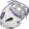 34 Inch Rawlings Liberty Advanced Color Series 4.0 Women's Fastpitch Softball Catcher's Mitt RLACM34FPWPG