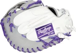 34 Inch Rawlings Liberty Advanced Color Series 4.0 Women's Fastpitch Softball Catcher's Mitt RLACM34FPWPG -Rawlings Shop rawlings liberty advanced color series 4 34 inch womens softball catchers mitt rlacm34fpwpg 13