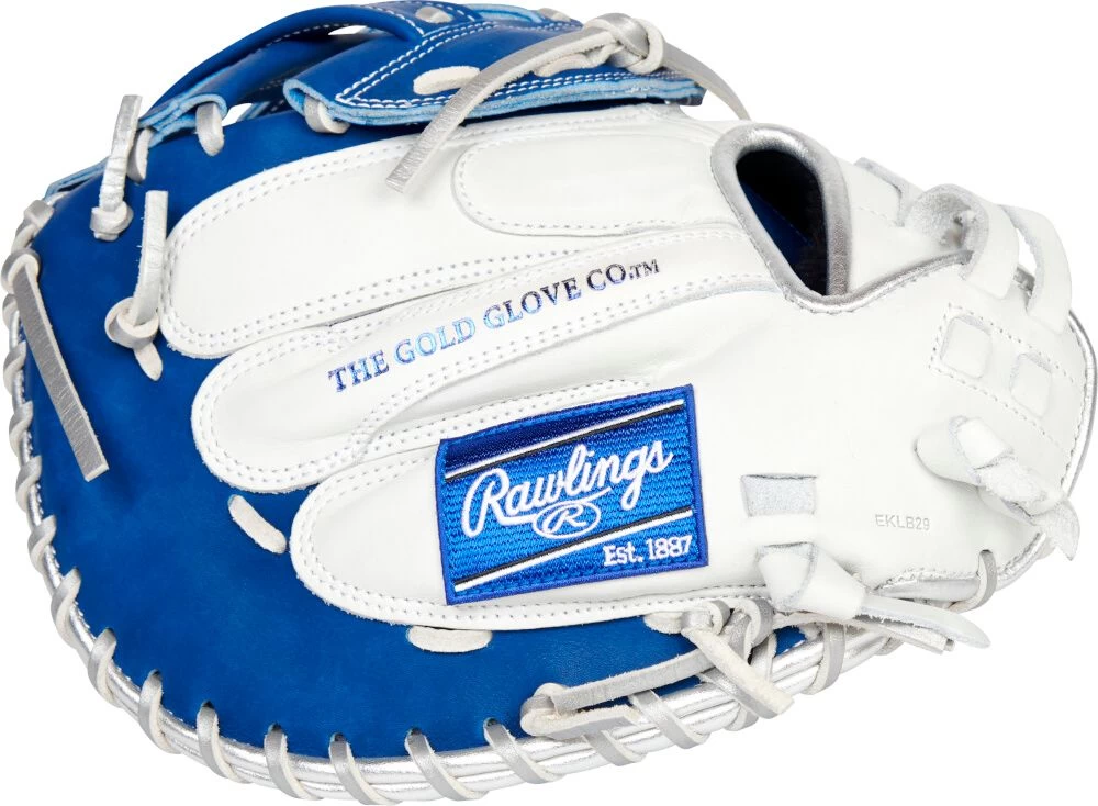 34 Inch Rawlings Liberty Advanced Color Series 4.0 Women's Fastpitch Softball Catcher's Mitt RLACM34FPWRP 3 34 Inch Rawlings Liberty Advanced Color Series 4.0 Women's Fastpitch Softball Catcher's Mitt RLACM34FPWRP - Image 3