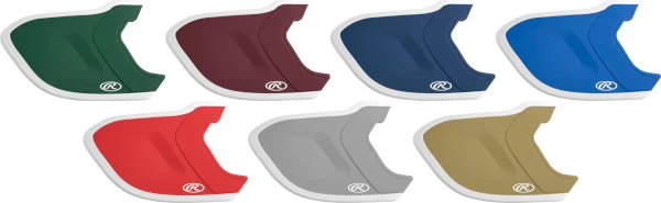 Rawlings Mach Accessories MEXT2 Two-Tone Batting Helmet Extension 2 Rawlings Mach Accessories MEXT2 Two-Tone Batting Helmet Extension - Image 2