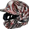 Rawlings Mach USA MACHEXT-USA-JR Junior Batting Helmet W/ Extension