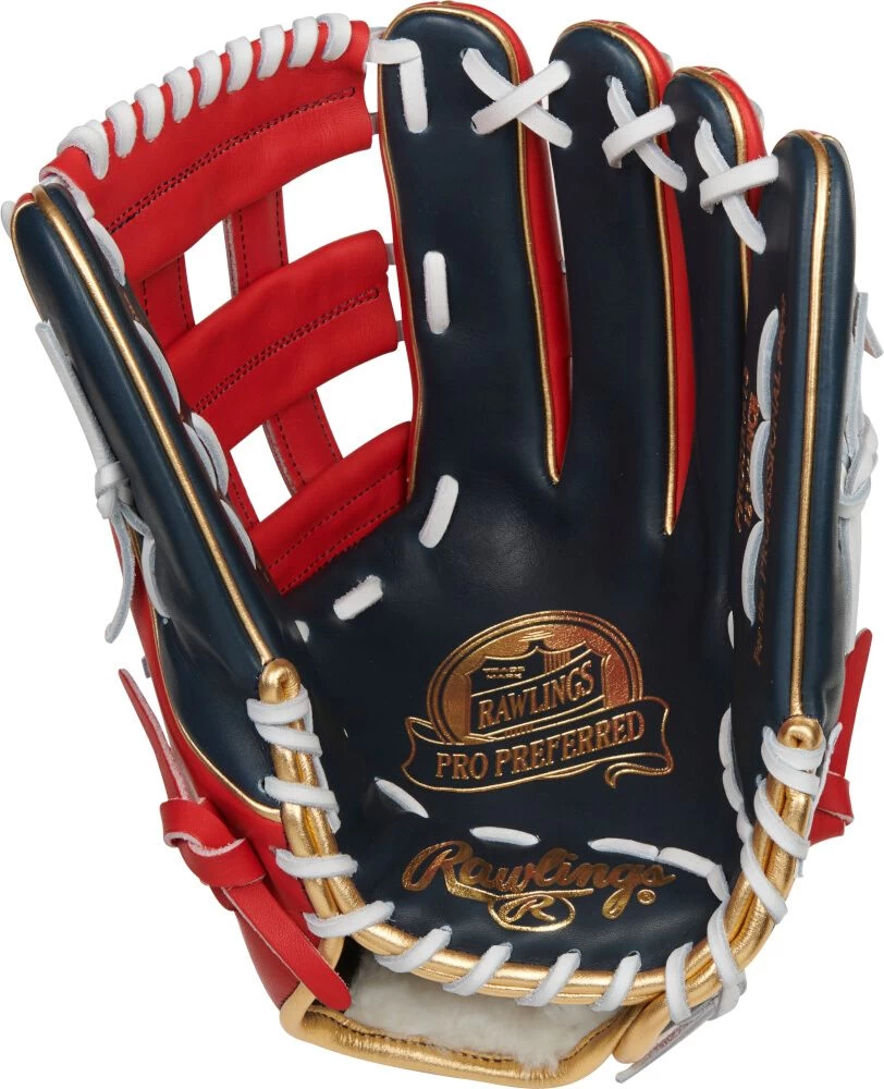 12.75 Inch Rawlings Pro Preferred Ronald Acuna's Adult Outfield Baseball Glove PROSRA13 2 12.75 Inch Rawlings Pro Preferred Ronald Acuna's Adult Outfield Baseball Glove PROSRA13 - Image 2