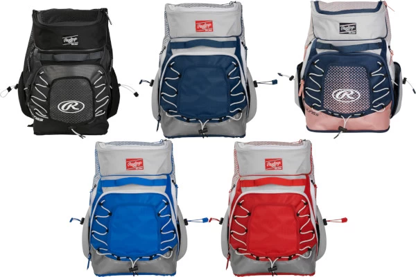 Rawlings R800 Women's Fastpitch Softball Equipment Backpack 4 Rawlings R800 Women's Fastpitch Softball Equipment Backpack - Image 4