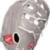 12.5 Inch Rawlings R9 Women's Fastpitch Softball Firstbase Mitt R9SBFBM-17G