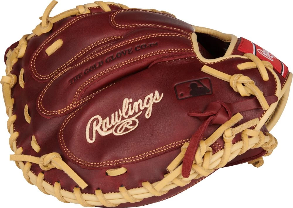 33 Inch Rawlings Sandlot Adult Baseball Catcher's Mitt SCM33SS 3 33 Inch Rawlings Sandlot Adult Baseball Catcher's Mitt SCM33SS - Image 3