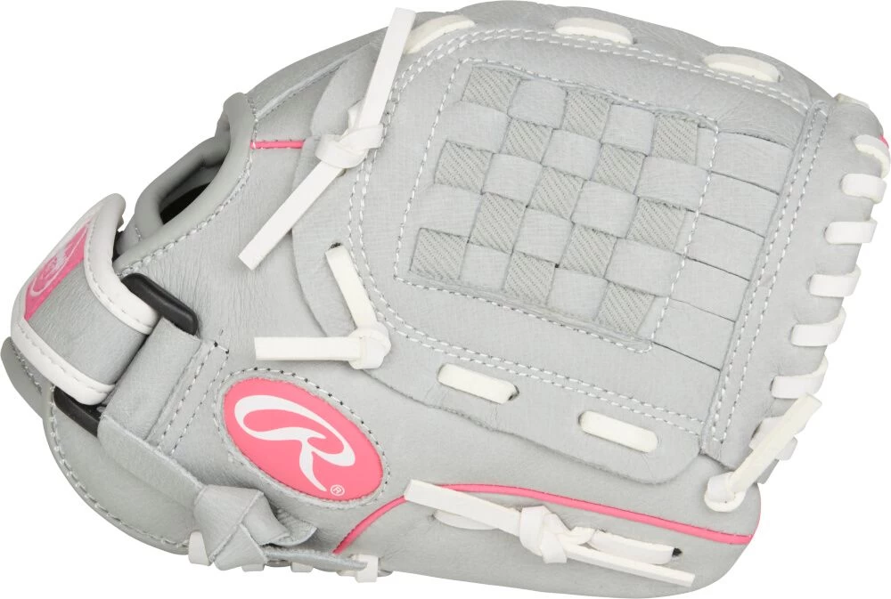 10 Inch Rawlings Sure Catch Girl's Fastpitch Softball Glove SCSB100P 3 10 Inch Rawlings Sure Catch Girl's Fastpitch Softball Glove SCSB100P - Image 3