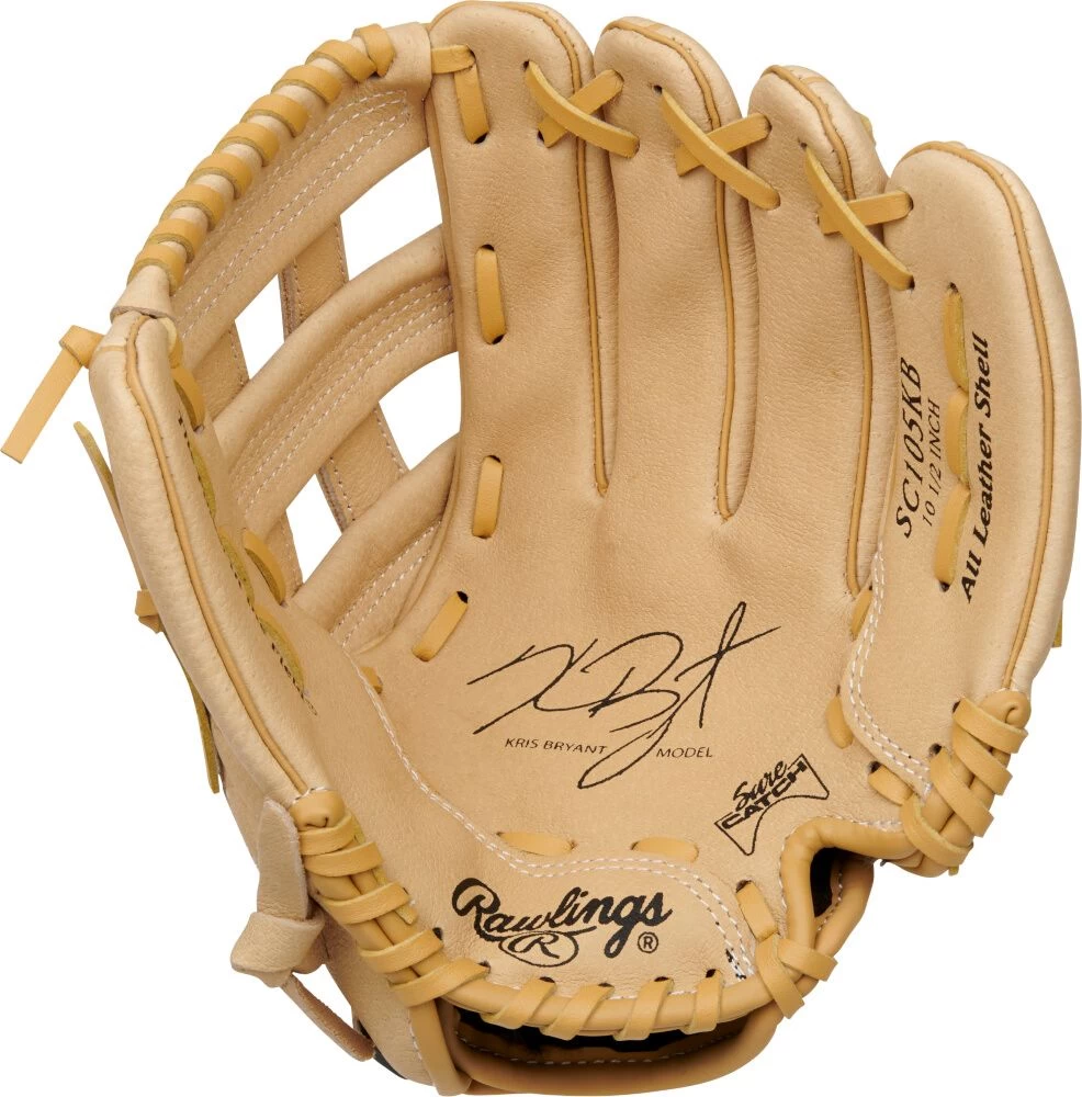 10.5 Inch Rawlings Sure Catch Youth Pro Taper Baseball Glove SC105KB 2 10.5 Inch Rawlings Sure Catch Youth Pro Taper Baseball Glove SC105KB - Image 2