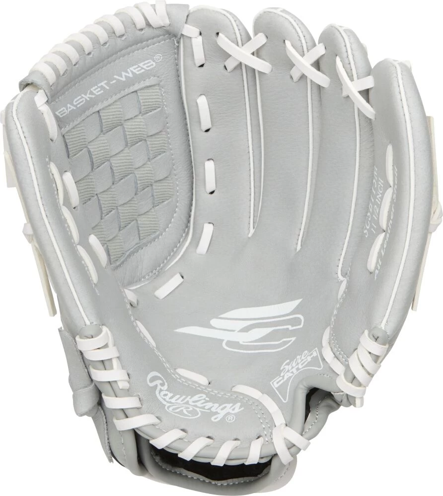 11.5 Inch Rawlings Sure Catch Girl's Fastpitch Softball Glove SCSB115M 2 11.5 Inch Rawlings Sure Catch Girl's Fastpitch Softball Glove SCSB115M - Image 2