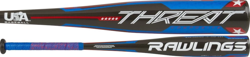 2022 Rawlings Threat USA Balanced Baseball Bat (-12oz) US1T12 1 2022 Rawlings Threat USA Balanced Baseball Bat (-12oz) US1T12