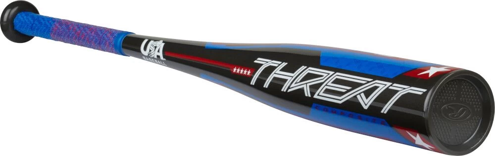 2022 Rawlings Threat USA Balanced Baseball Bat (-12oz) US1T12 2 2022 Rawlings Threat USA Balanced Baseball Bat (-12oz) US1T12 - Image 2
