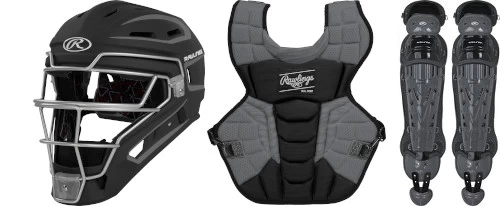 Rawlings Velo 2.0 CSV2I Intermediate Baseball Catchers Gear Set 1 Rawlings Velo 2.0 CSV2I Intermediate Baseball Catchers Gear Set