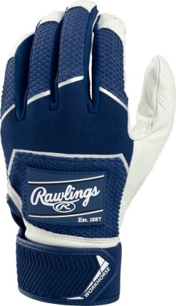 Rawlings Workhorse Youth Baseball Batting Gloves WH22BY -Rawlings Shop rawlings workhorse youth baseball batting gloves wh22by 24